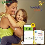 Контролируйте уровень глюкозы с помощью FreeStyle Libre 3!